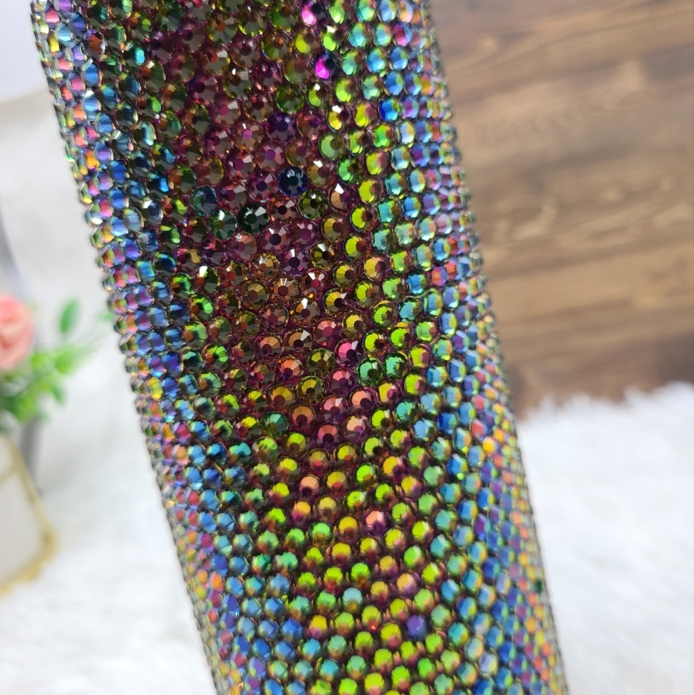 Glass Rhinestone Blinged 20oz Tumbler - Picture 6 of 6